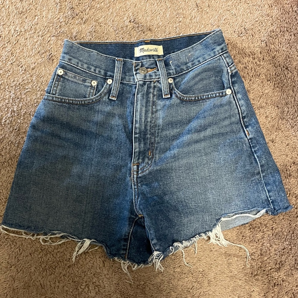 Madewell Denim Mom Jean Short